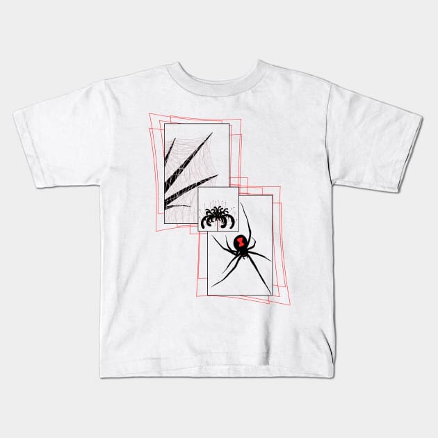 Black Widow V10 Kids T-Shirt by IgorAndMore